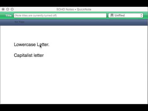 Quickly Capitalize or Lowercase a Single Letter