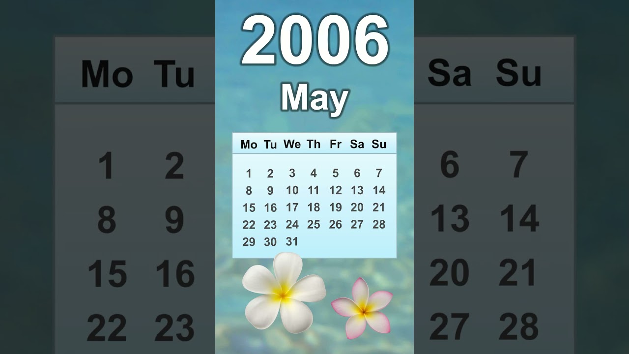 May 2006 Calendar