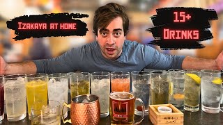 I Made EVERY Drink From a Japanese Izakaya At Home! Japanese Alcohol Drinks