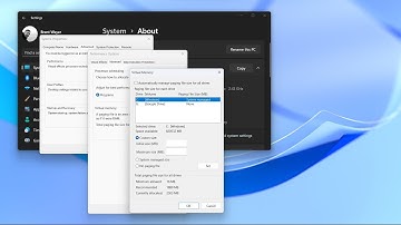 Windows Page File: What is it, is it Beneficial for performance and How to configure it