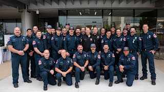 Firefighter Surprised Before Final Chemo Treatment | City of Hope Orange County