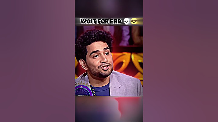Samay Raina on KBC ☠️☠️ #samayraina #kbc #shorts