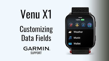 Venu® X1 | Customizing Data Fields | Garmin Support
