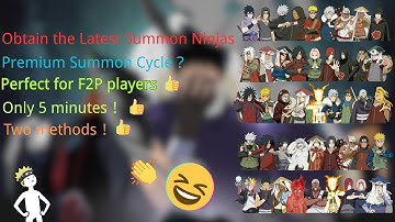 Naruto Mobile Tencent Guide｜How to get all summon ninjas｜How to get ninjas｜Naruto Mobile