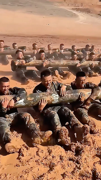 latihan militer paling brutal di dunia yang cuma ada di China‼️😱