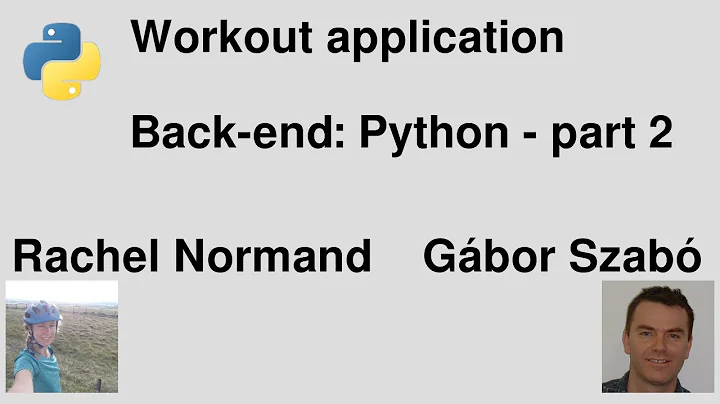 Python Flask application development with Rachel N...