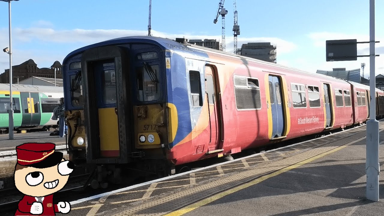 4 Minutes and 55 seconds of Class 455 action!