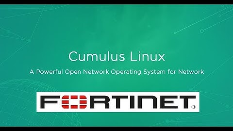 Configure VXLAN on Cumulus over FortiGate Site-to-Site VPN with Secure SD-WAN