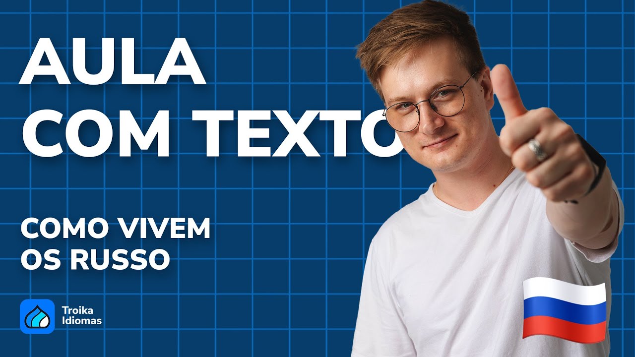Aula Prática de Russo: Rotina de um Russo  | Como Ler e Entender 100% do Texto