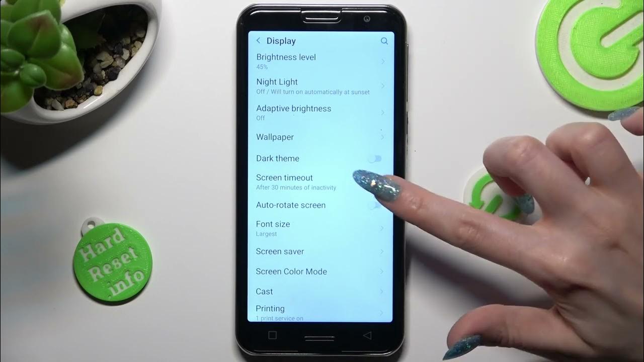 How to Turn On/Off Auto Rotate Screen on EMPORIA Smart 5? Screen