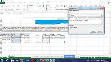 Administrador de escenarios en Excel