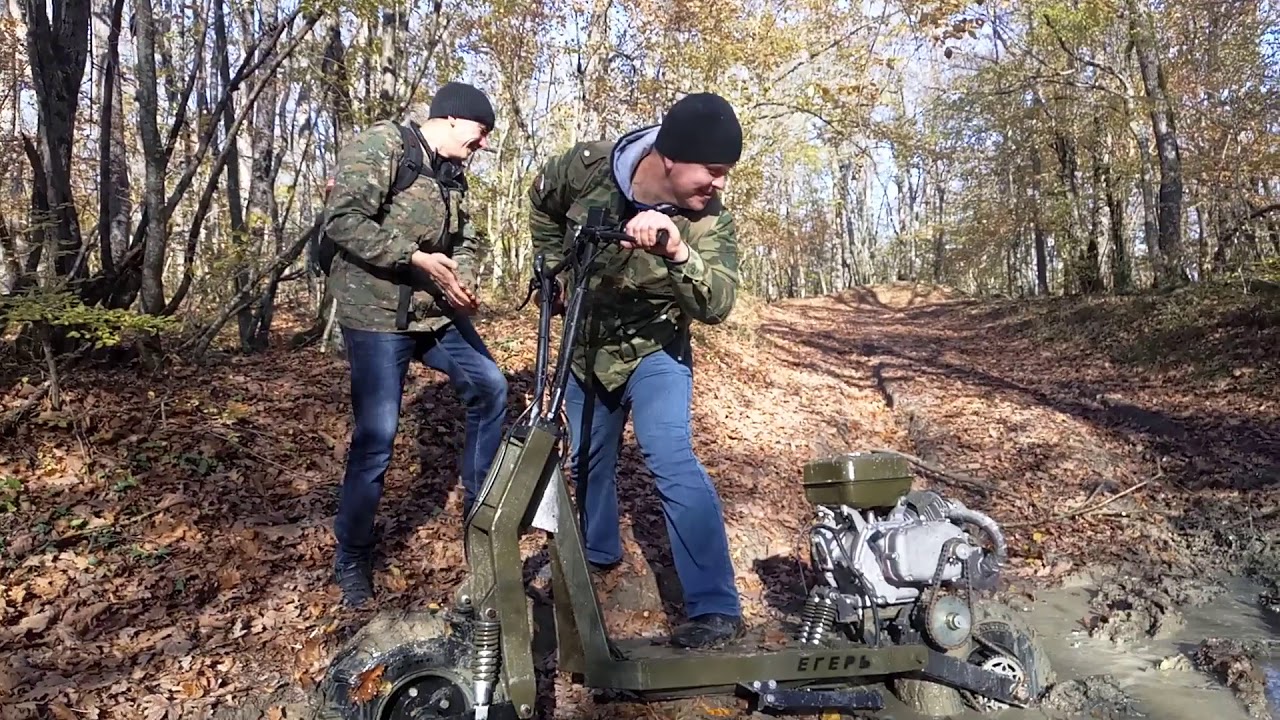 Мотосамокат егерь чертежи