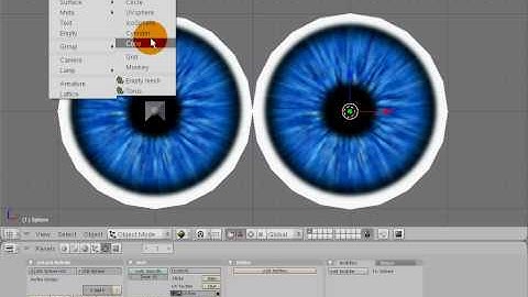 Rigging eyes in Blender - Tutorial #1