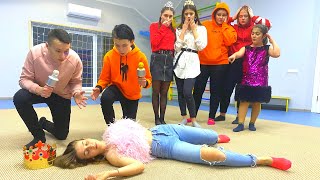 Miss School Contest! Diana Fainted and failed the competition!