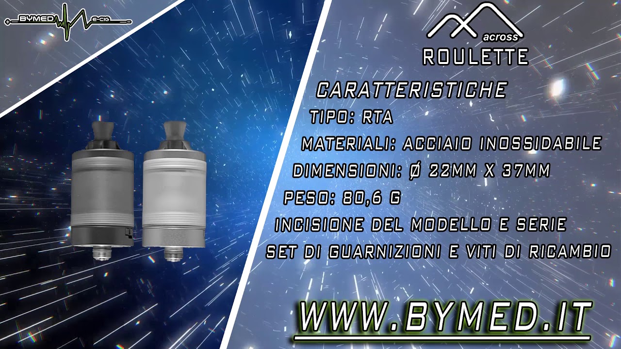 Vape Kit Roulette Mtl Dl Rta Vs Dvarw Mtl Fl Rta Atomizer Tank Rebuildable  3.5ml Blotto Single Coil