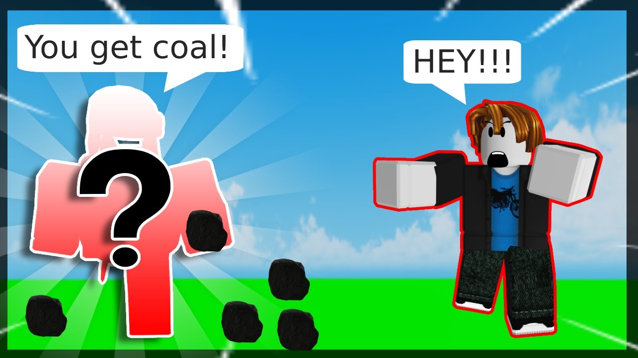 I Became Santa and Gave Everyone Coal in Roblox Islands YouTube