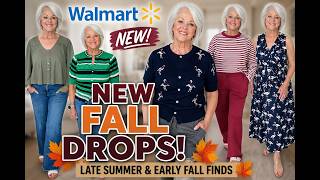 New Walmart Fashion Haul Transitional Season Outfits Women Over 50