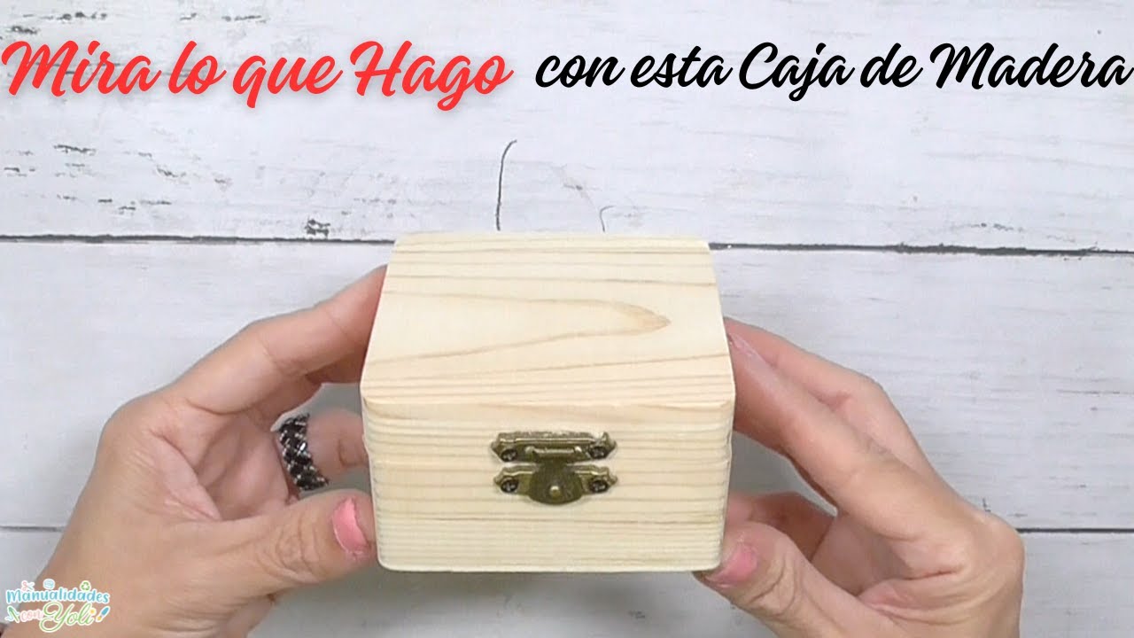 Cajas Decorativas Hechas A Mano Para Casa Joyeros De Maderas Regalo