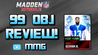 99 Odell Beckham Master Card! Madden 16 Mobile Gameplay/Review