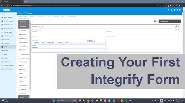 Introduction to Integrify - Creating Forms