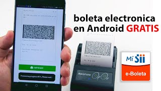 Configurar boletas electrónicas E-boleta GRATIS con Android 🤖 (No Rawbt, No printer+, Sin limites) screenshot 4