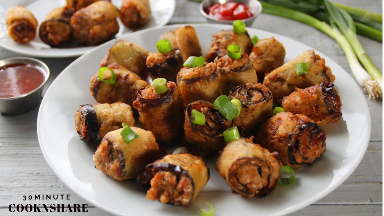 Eggplant rolls