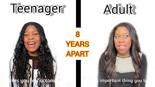 Same Interview 8 Years Apart | Interviewing a Teenager and an Adult about life | Social Experience