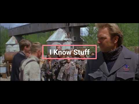 "I Know Stuff" - Veteran - Scene from The Postman (1997)