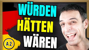 KONJUNKTIV 2 würden hätten wären | General Subjunctive | Wishes and Dreams
