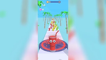 juice Run - Gameplay Walkthrough (iOS & Android) #games #funny
