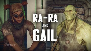 A Super Mutant & Her Daughter: The Story of Ra-Ra & Gail at Grafton Steel Underground - Fallout 76