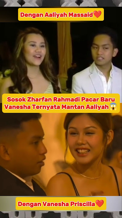 Gak Nyangka, Pacar Baru Vanesha Prescilla Ternyata Mantan Aaliyah 😱 #aaliyahmasaid #vaneshaprescilla