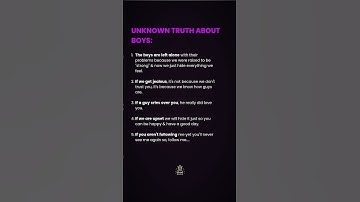 SECRET Truth About BOYS 😎🤫... #shorts #motivation #manipulation #facts #psychologyfacts #truth #boys