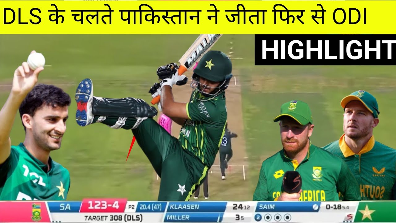 Pakistan vs South Africa 3rd ODI 2024 Highlights | Pak vs SA | SA vs ...