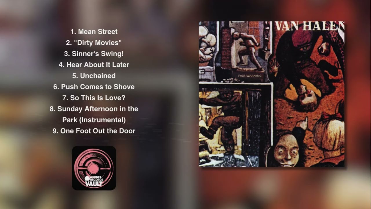 Van Halen - Fair Warning (Full Album)