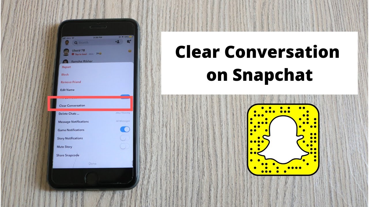 How to Delete Conversations on Snapchat (21)