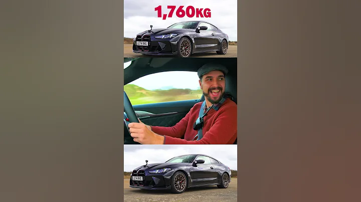 BMW M4 CS VS BMW M8 COMPÉTITION : DRAG RACE @carwow #shorts #dragrace #bmw #cars #automobile