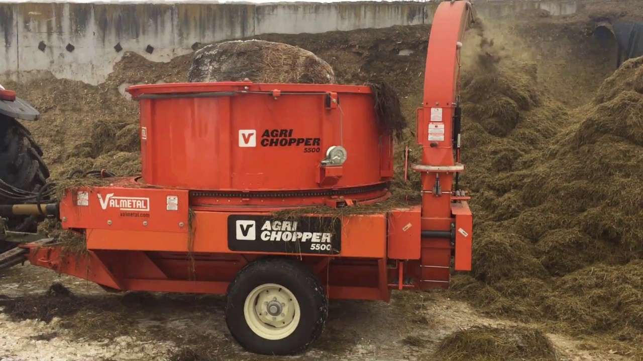 rasl sro sk valmetal agri chopper drtenie slamy, sena, hnoja / hay, manure grinding YouTube
