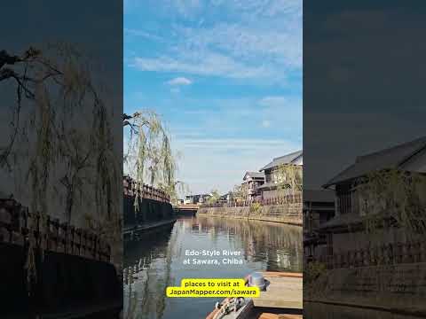 🚣 Glide Through Historic Edo-Style Canals in Sawara, Chiba! ⛩️✨