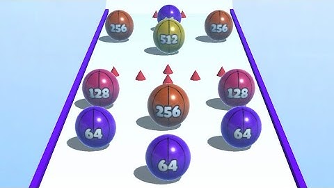 Ball Merge 2048 - All Levels Gameplay Walkthrough Android iOS #78