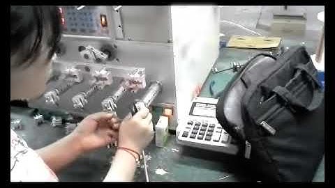 Automatic six spindles winding & twisting machine NCW 06FT. For transformer, relay & step motors.