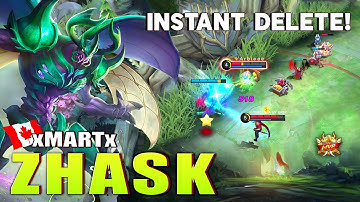 Unstoppable Zhask Comeback! Top Global Zhask By xMARTx ~ Mobile Legends