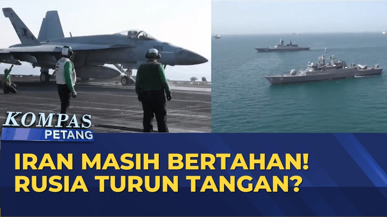 Sepekan Bertahan Lawan AS-Israel, Rusia Bantu Iran? | KOMPAS PETANG