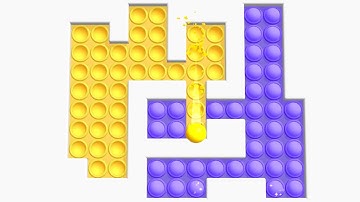 Pop It Maze - All Levels Gameplay Android, iOS