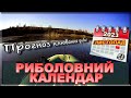 КАЛЕНДАР РИБАКА | Прогноз клювання риби на листопад (2023)