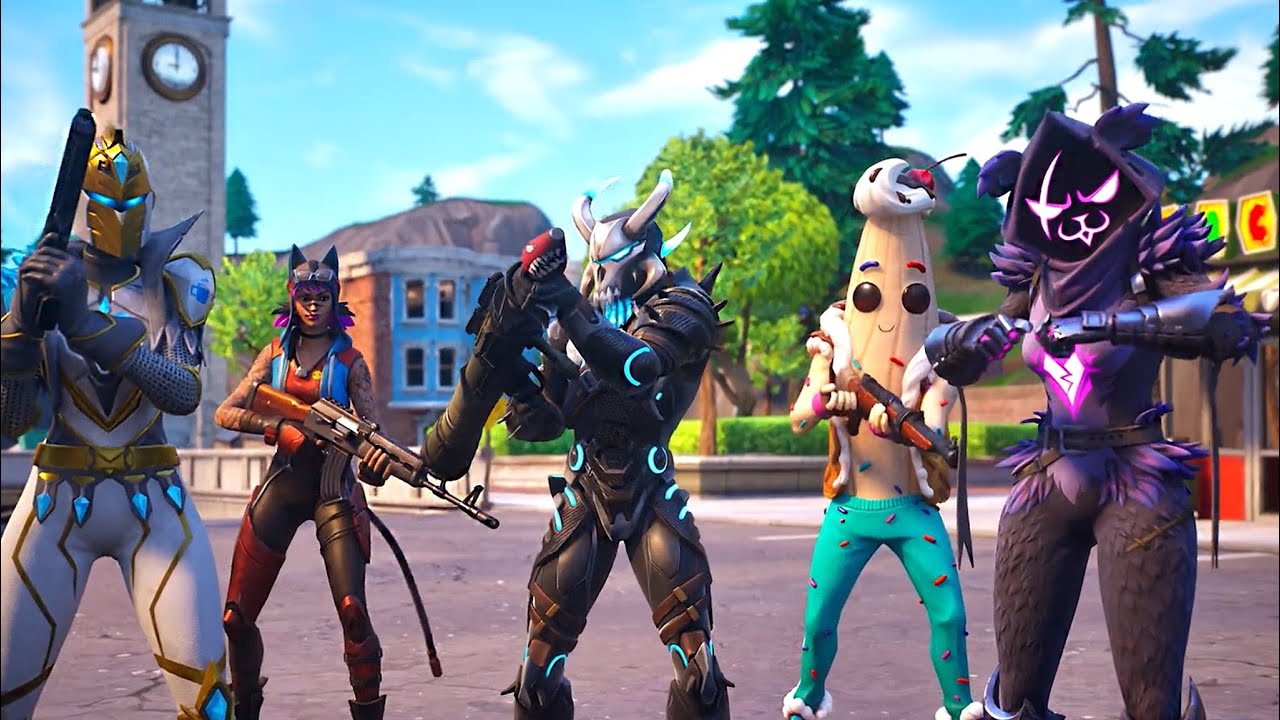 NEW Fortnite Chapter 1 OFFICIAL Gameplay Trailer + In-Game Look At ALL ...