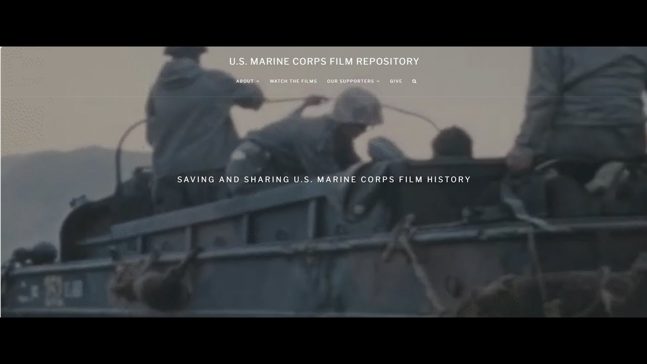 U.S. Marine Corps Film Repository Website Tutorial - YouTube