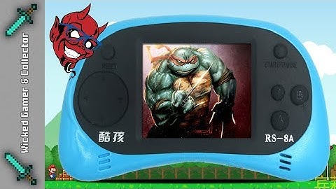 GameBoy RS-8 China Handheld | 260 in 1 Retro FC Multi Game 8bit System