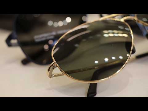 Video: Porsche Design Znovu Vydává Ikonické Zlaté Sluneční Brýle