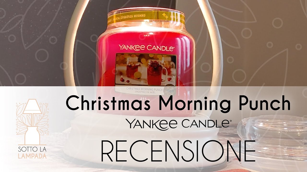 Christmas Morning Punch Yankee Candle recensione YouTube